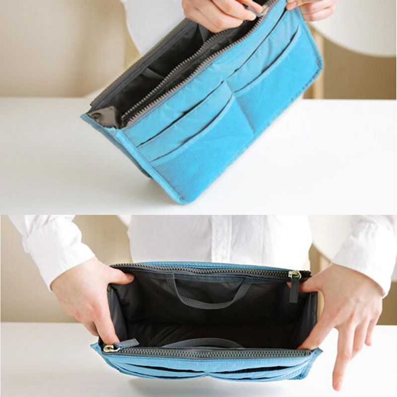 Bag zip organizer for easy everyday organisation