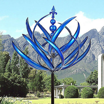 Wind spinners in metal - garden and decoration