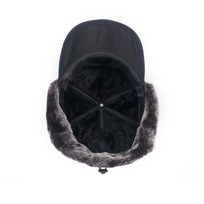 Windproof ear and face protection hat - warm and adjustable