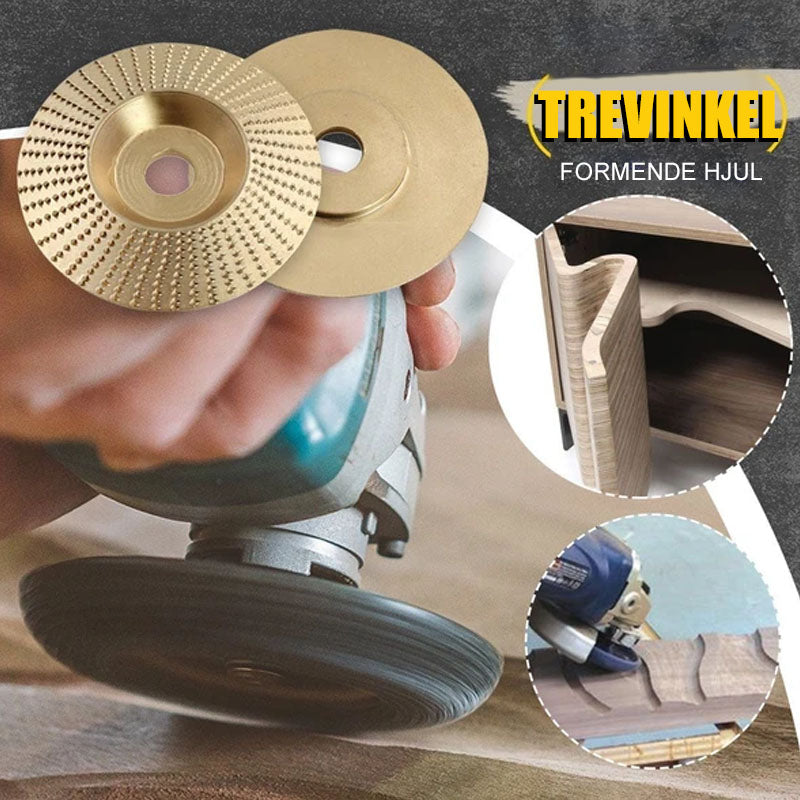 Angle grinder for efficient woodworking - accessories