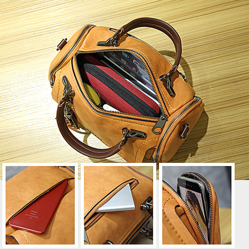 Vintage women's handbag with style and functionality