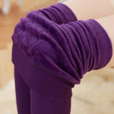 Winter leggings with fleece lining - warm &amp; stylish