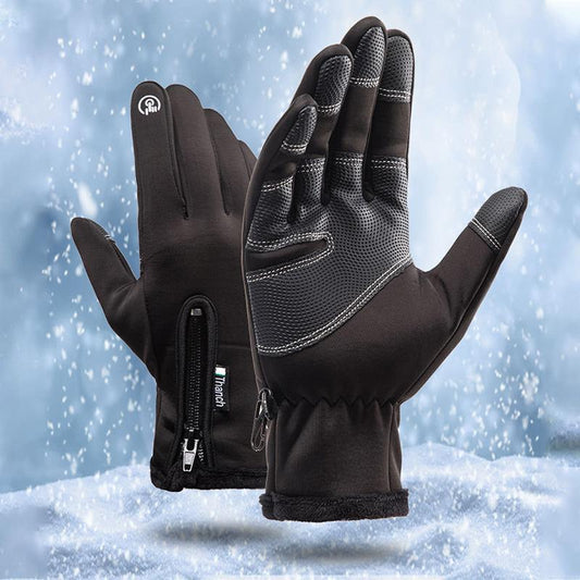 Winter warm waterproof touch screen gloves