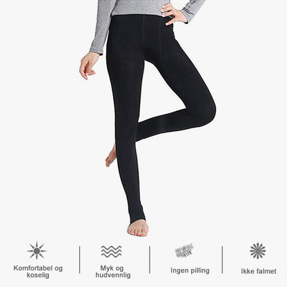 Winter warming leggings - a must-have in the winter wardrobe