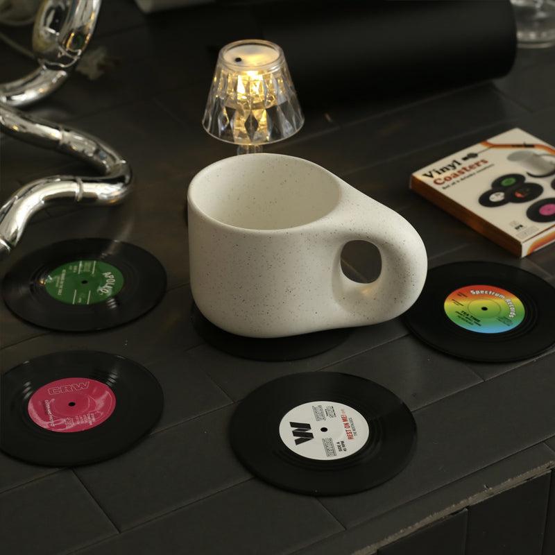 Vinyl record coasters - protection with style