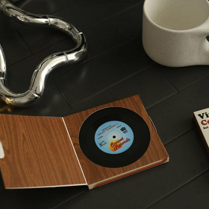 Vinyl record coasters - protection with style