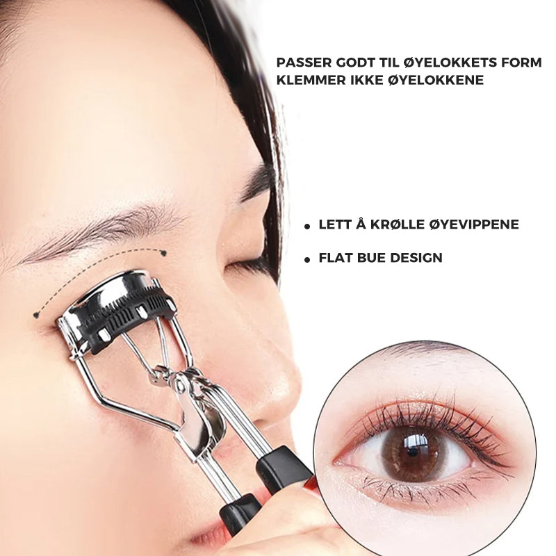 Lash curlers with brush - perfect shape and hold