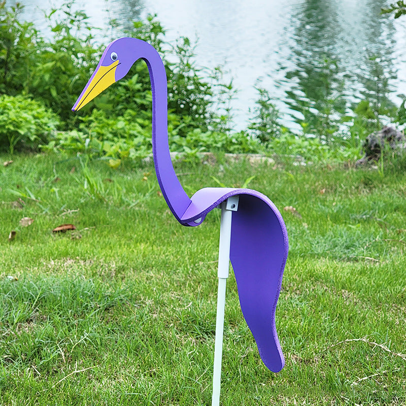 Whirling birds for garden - wind chime decoration