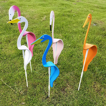 Whirling birds for garden - wind chime decoration