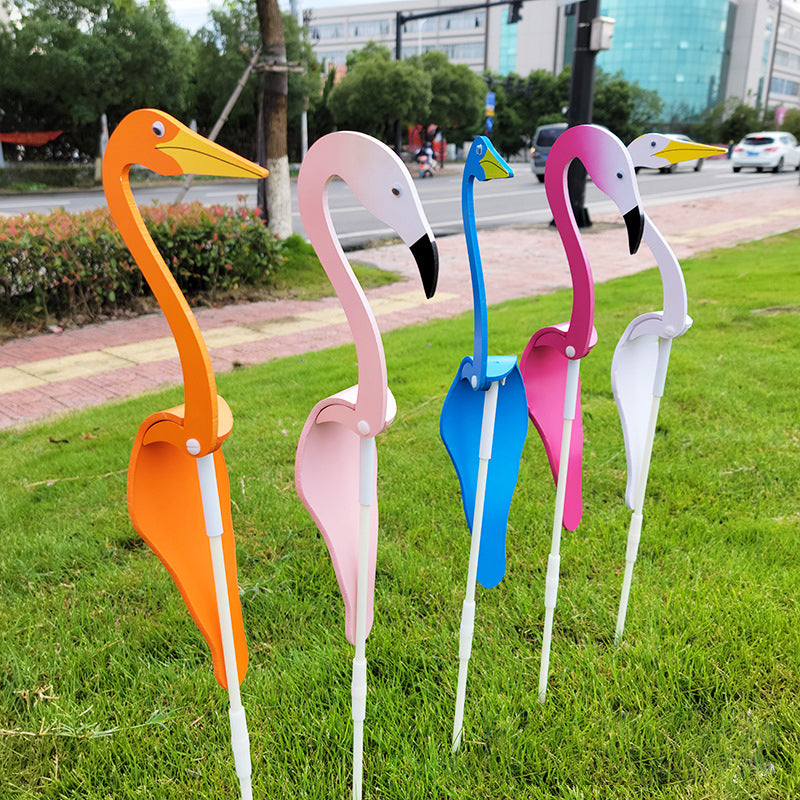 Whirling birds for garden - wind chime decoration