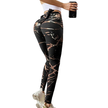 Yoga pants with bow - comfortable and stylish